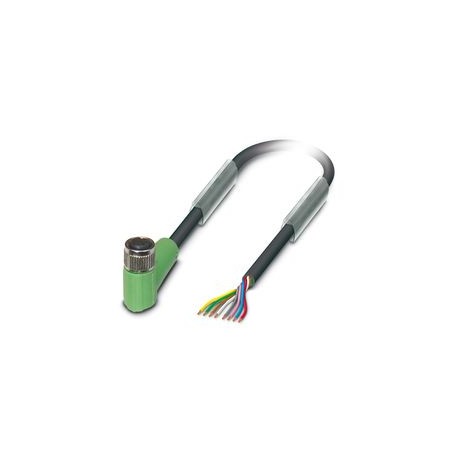 PHOENIX CONTACT SAC-8P-0,54-PUR/M 8FR 0,12 SAC-8P-0,54-PUR/M 8FR 0,12 1572829 PHOENIX CONTACT Sensor/Actuator Cable, 8-pole, free cable end, to Elbowed..
