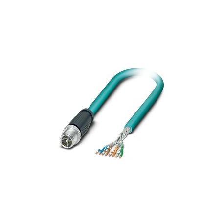 PHOENIX CONTACT NBC-MSX/0,35-94S SCO RAIL NBC-MSX/0,35-94S SCO RAIL 1580186 PHOENIX CONTACT Network cable, CAT6A Ethernet (10 GBit/s), 8-pole, M12 SPE..