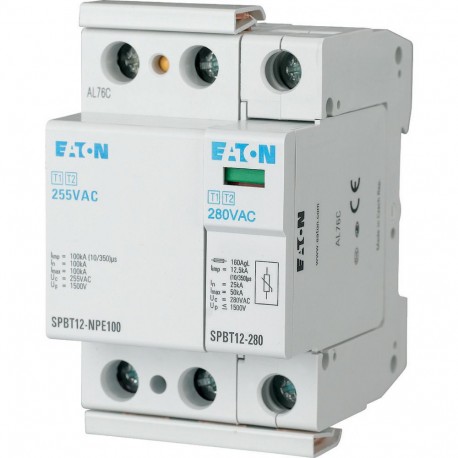 Eaton-moeller SPBT12-280-1+NPE Y7-158308 EATON ELECTRIC Lightning current and surge arresters kit, TN-S/TT kit, 1+N..