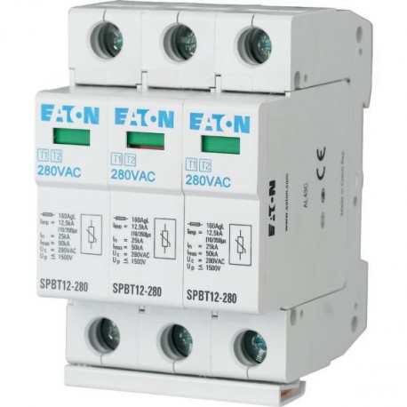 Eaton-moeller SPBT12-280/3 Y7-158330 EATON ELECTRIC Lightning current and surge arresters kit, TN-C kit, 3p