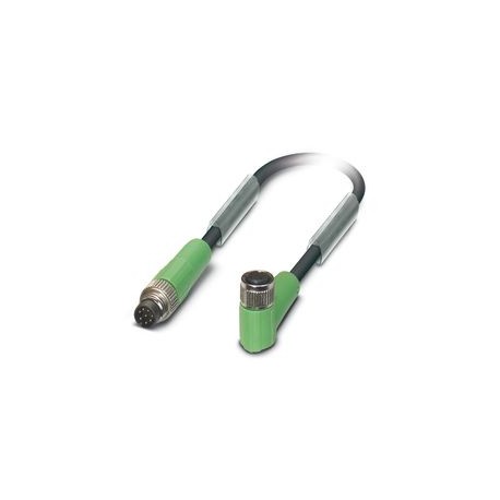 PHOENIX CONTACT SAC-8P-M 8MS/ 0,3-PUR/M 8FR BK SAC-8P-M 8MS/ 0,3-PUR/M 8FR BK 1583865 PHOENIX CONTACT Sensor/Actuator Cable, 8-Pole, M8 Straight Connector,..