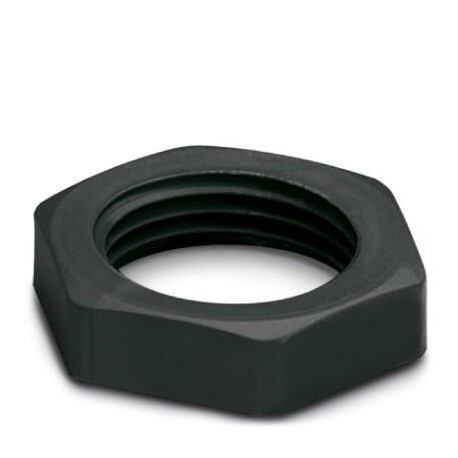 Phoenix contact Q-MU-M20 BK Flat nut, color: black