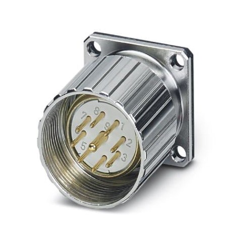 Phoenix contact RC-12P1N12Y000 Device connector, front mounting with knurled nut