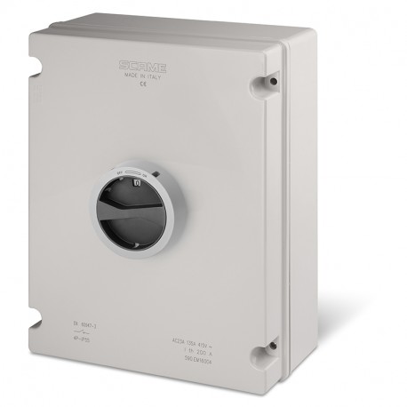 SCAME 590.HEM16005.W 590.HEM16005.W SCAME SWITCH DISCONNECTOR 160A 3P+N IP65
