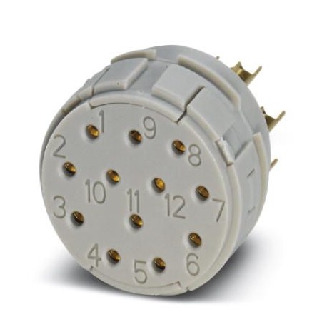 Phoenix contact RC-1RS1N120000 Contact Insert, M23, Contact Connection Type: Female, Solder Cup, thi..