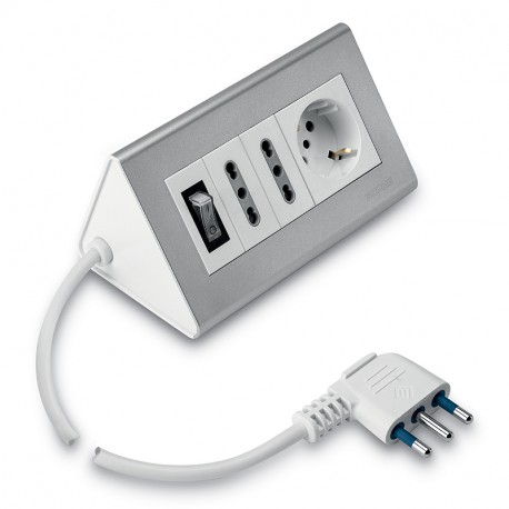 Scame 160.5013 MULTISOCKET FOR DESK