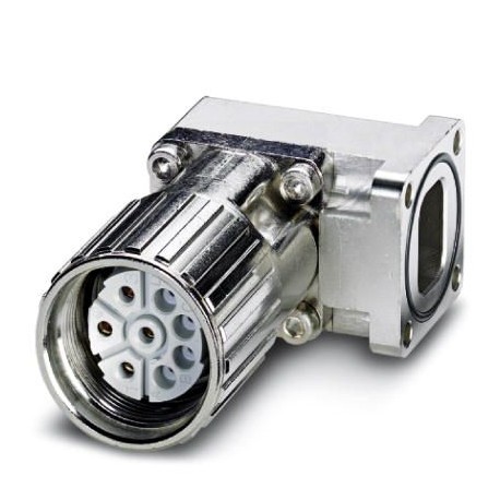 Phoenix contact SF-7ES1N8AYW00 Device connector, front mounting with knurled nut