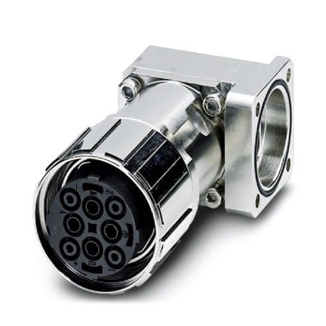 Phoenix contact SM-5ES1N8AYW00 Device connector, front mounting with knurled nut