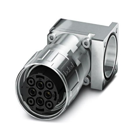 Phoenix contact SM-5ES1N8AYW00S Device connector, front mounting with knurled nut