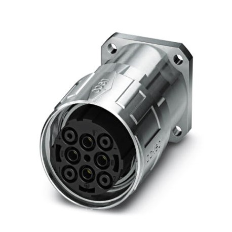 Phoenix contact SM-7ES1N8AY000S Device connector, front mounting with knurled nut