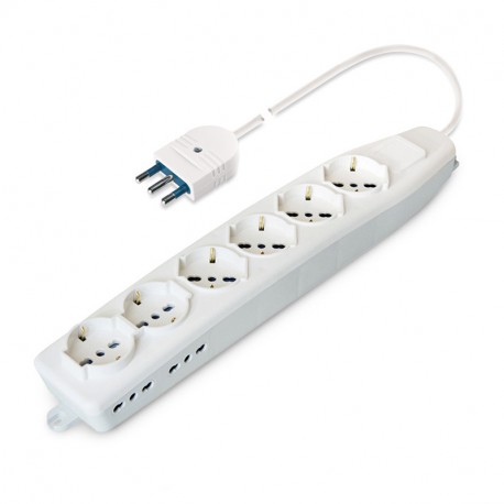 Scame 161.60501.N MULTI-OUTLET SOCKET WITH CABLE