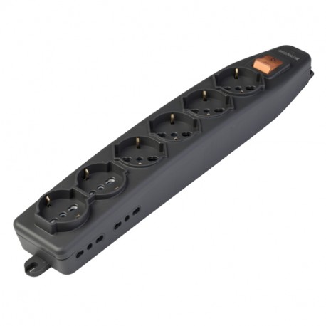 Scame 161.60510.N MULTI-OUTLET SOCKET + INT.
