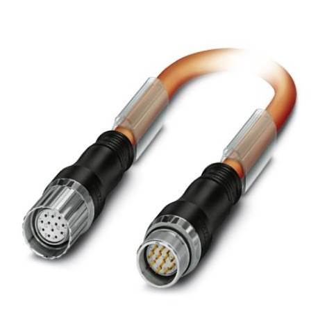 Phoenix contact K-12-M23 M9/5,0-E00/M23 F8 Connector in molded plastic on both sides