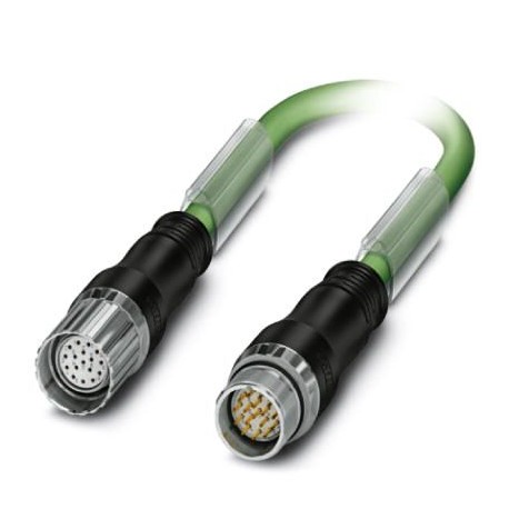 Phoenix contact K-17-M23 M9/5,0-E01/M23 F8 Connector in molded plastic on both sides