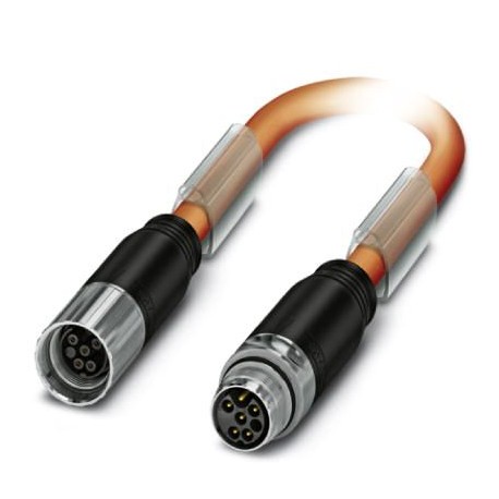 Phoenix contact K-5E-M17 M9/2,0-C00/M17 F8 Connector in molded plastic on both sides