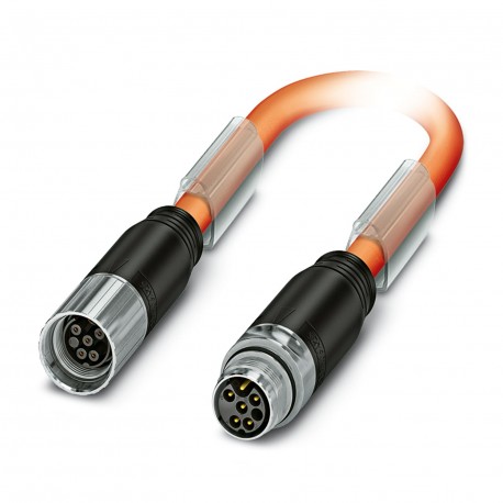 Phoenix contact K-5E-M17 M9/2,0-C01/M17 F8 Connector in molded plastic on both sides
