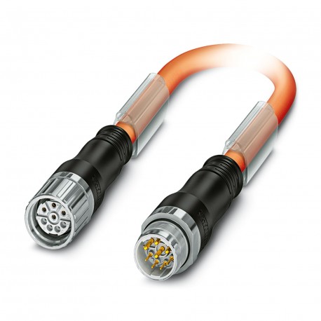 Phoenix contact K-7E-M23 M9/2,0-D03/M23 F8 Connector in molded plastic on both sides
