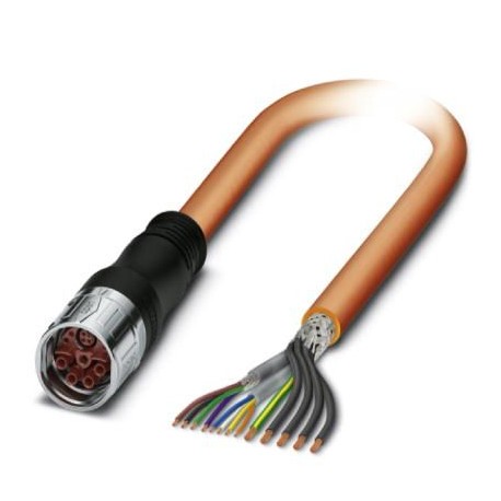 Phoenix contact K-8E-OE/0,3-H00/M23F8-C5-S Cable plug in molded plastic
