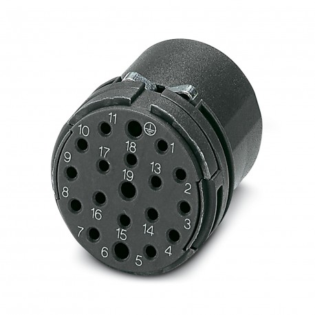 Phoenix contact CA-1RP1N8A0000 Insert contacts, number of poles: 16+2+PE, type of contact: Pin, Conn..