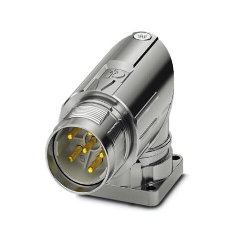 Phoenix contact M23-5EP198AA500S Device connector for front wall, M23 PRO, angled rotatable, for sta..