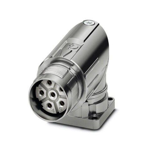 Phoenix contact M23-5ES198AA500S Device connector for front wall, M23 PRO, angled rotatable, for sta..