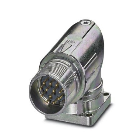 Phoenix contact M23-12P1N8AA600S Device connector for front wall, M23 PRO, angled rotatable, for sta..