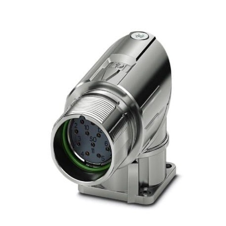 Phoenix contact M23-12S1N8AA600S Device connector for front wall, M23 PRO, angled rotatable, for sta..