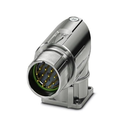 Phoenix contact M23-12P1N8AA500S Device connector for front wall, M23 PRO, angled rotatable, for sta..