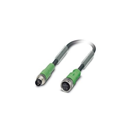 PHOENIX CONTACT SAC-3P-M8MS/3,1-PUR/M12FS 1X3A SAC-3P-M8MS/3,1-PUR/M12FS 1X3A 1630800 PHOENIX CONTACT Sensor/actuator cable, 3-pole, halogen-free PUR, grey..