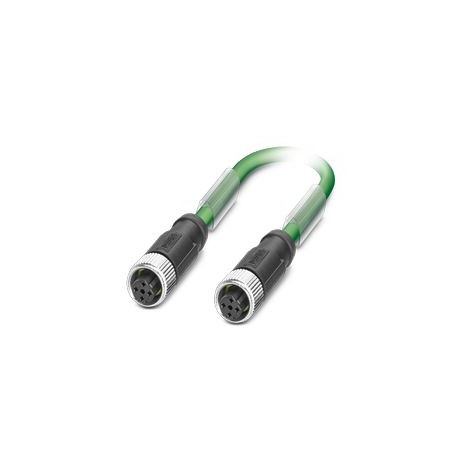 PHOENIX CONTACT NBC-M12FSD/2,0-93B/M12FSD NBC-M12FSD/2,0-93B/M12FSD 1631431 PHOENIX CONTACT Network cable, PROFINET CAT5 (100 MBit/s), EtherCAT CAT5 (..