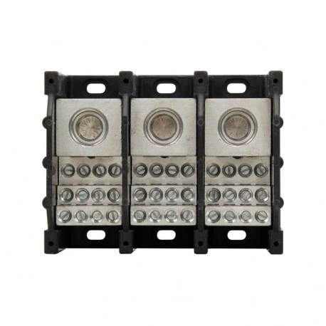 Eaton-moeller Power Distribution Block EATON ELECTRIC Terminal block, low voltage, 420 A, AC 600 V, DC 600 V, 3P, ..