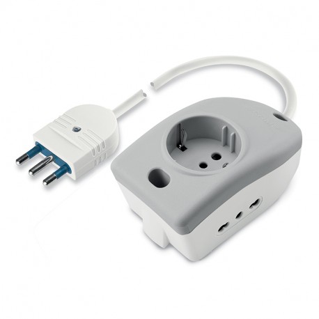 Scame 165.10401.R MULTI-OUTLET SOCKET