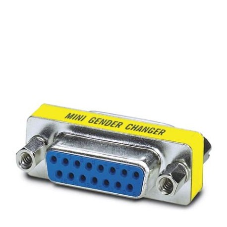 PHOENIX CONTACT VS-15-GC-BU/BU VS-15-GC-BU/BU 1652664 PHOENIX CONTACT D-SUB gender changer