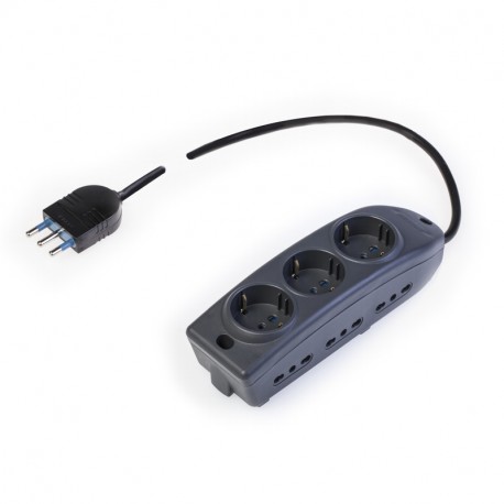 Scame 165.30401.R MULTI-OUTLET SOCKET