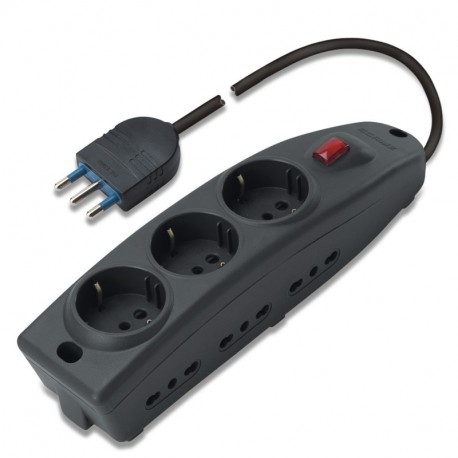 Scame 165.30411.N MULTI-OUTLET SOCKET