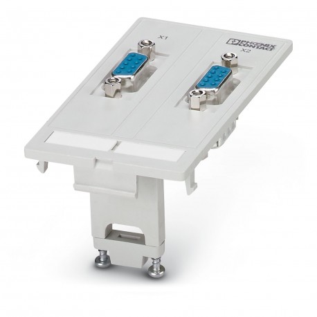 Phoenix contact VS-SI-FP-2DSUB9-GC-BU/ST Front plate