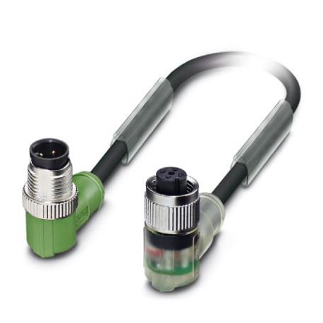 Phoenix contact SAC-4P-M12MR/1,5-PUR/M12FR-3L Sensor/actuator cable