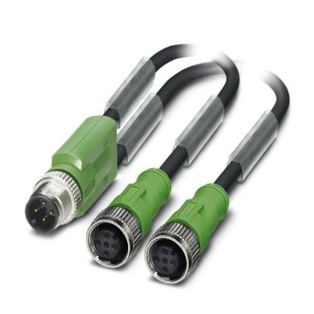 PHOENIX CONTACT SAC-3P-M12Y/2X0,6-PUR/M12FS B SAC-3P-M12Y/2X0,6-PUR/M12FS B 1668962 PHOENIX CONTACT Sensor/actuator cable