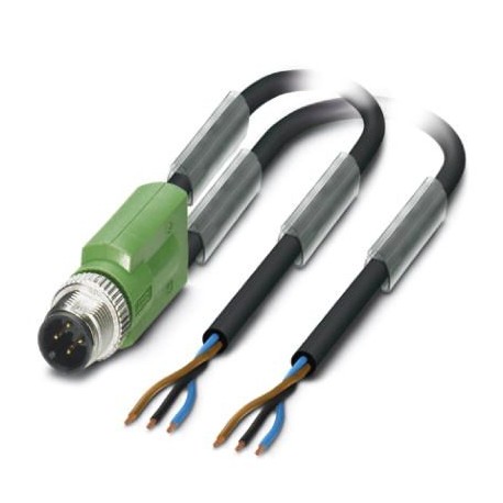 PHOENIX CONTACT SAC-3P-M12Y/2X5,0-PUR SAC-3P-M12Y/2X5,0-PUR 1669754 PHOENIX CONTACT Sensor/actuator cable