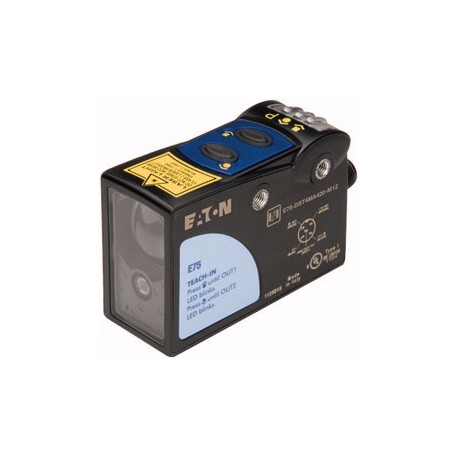Eaton-moeller E75-DST400A010-M12 EATON ELECTRIC Detector Photoelectric analog 0-10 V DC HxWxD 53x31x80mm Sn 0.3-4.0..