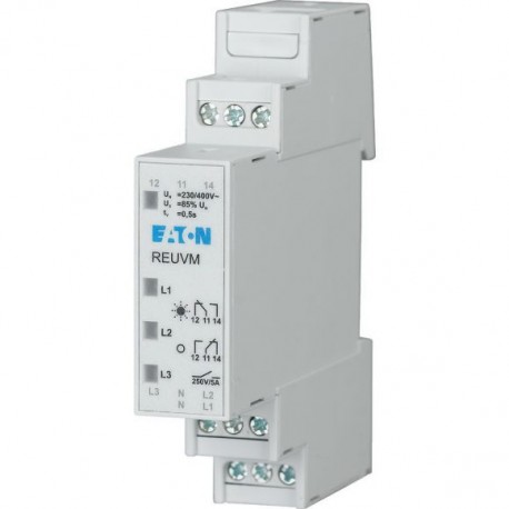 Eaton-moeller REUVM2 Y7-167284 EATON ELECTRIC Undervoltage relays, Un x 0, 85, 230/400 VAC, 2W