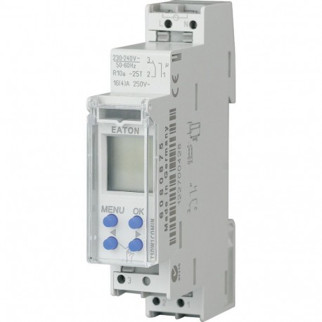 Eaton-moeller TSDW1COMIN Y7-167383 EATON ELECTRIC Series connection digital time switch 1 channel, 7 days, text lin..