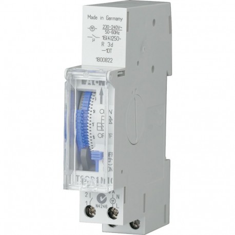 Eaton-moeller TSQD1NO Y7-167388 EATON ELECTRIC Series connection time switch 24 hrs., segments, autonomy, 1 TLE