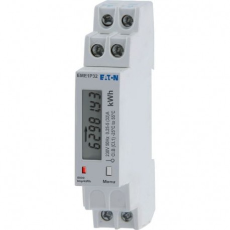 Eaton-moeller EME1P32 EATON ELECTRIC Power meter, 1 N, 32 A x