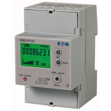 Eaton-moeller EME3P63BMODBUSMID EATON ELECTRIC Power meter, 3 N, 63 A, MODBUS, MID