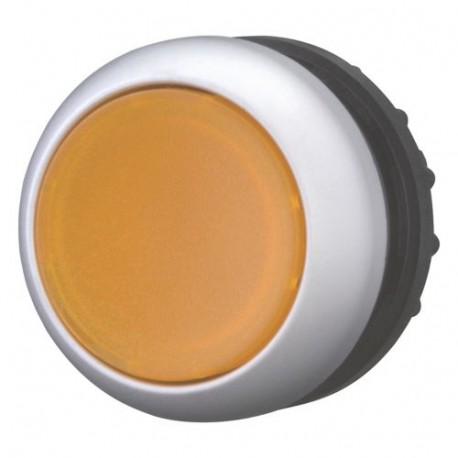 EATON - MOELLER M22-DRL-A M22-DRL-A 167431 Y7-167431 EATON ELECTRIC Illuminated pushbutton actuator, flush, amber, maintained