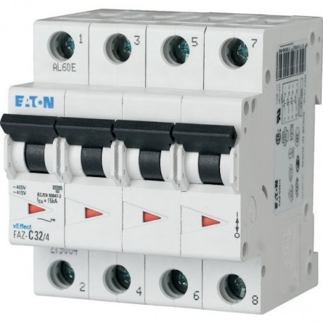 EATON - MOELLER FAZ-B7/4 FAZ-B7/4 167463 Y7-167463 EATON ELECTRIC Small circuit breaker