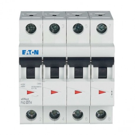 Eaton-moeller FAZ-D7/4 Y7-167467 EATON ELECTRIC Small circuit breaker