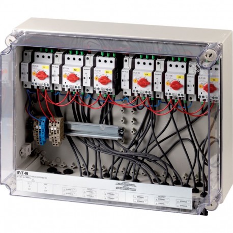 Eaton-moeller SOL30X6-SAFETY-MV-U(230V50HZ) Y7-168105 EATON ELECTRIC Fireman's switch for 6 strings, 30A, MV
