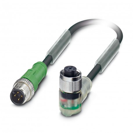 Phoenix contact SAC-4P-M12MS/5,0-PUR/M12FR-3L Sensor/actuator cable